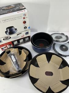 T-fal ティファール フライパンセット ロイヤルブルーインテンス セット10 イジニオネオ L43791 ガス用