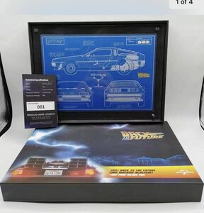 レア 2021年 Back to the Future デロリアン タイムマシン 35g シルバーFoil COA #001/588番