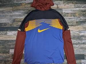 S NIKE TRAIL DRI-FIT LS ランニング フーディ @9900円 検 エレメント トレイル スウッシュ パーカー ビッグスウッシュ パープル/紫