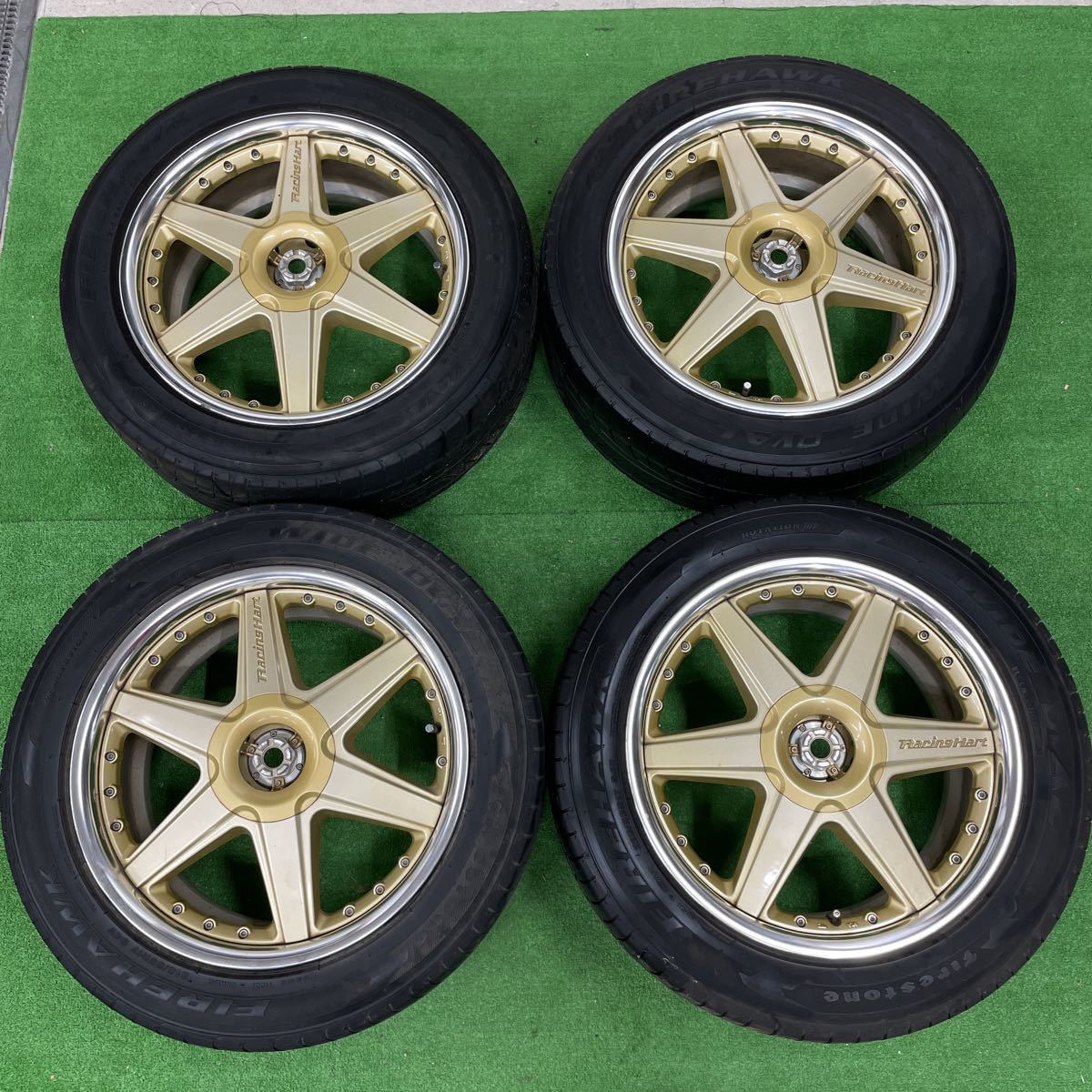 ☆超希少☆レーシングハート☆6.5j☆pcd100☆アルミホイール14インチ