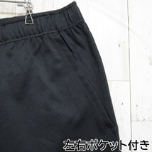 crane SPORTS クレーンスポーツ メンズ ショートパンツ XL 2枚セット ウエストゴム ショーパン パンツ ブラック 送料無料_画像4