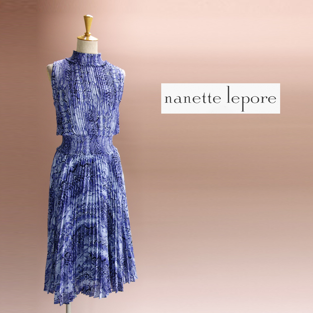 Nanette Lepore Robe chiffon imprim\u00e9 allover style d\u00e9contract\u00e9 Mode Robes Robes chiffon 