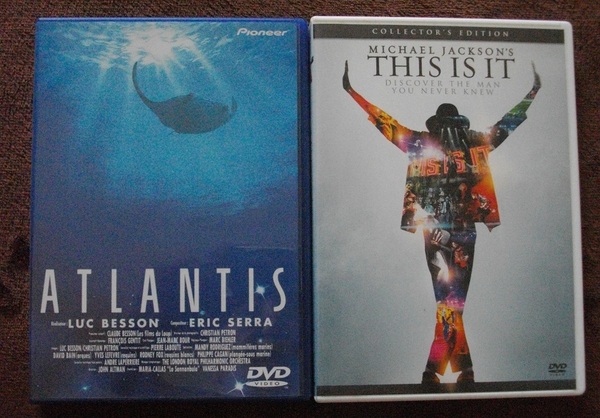 「アトランティス」 「THIS IS IT」 中古 DVD 2本セット 送料無料 636