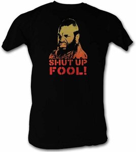 特攻野郎A-Team SHUT UP FOOL! ミスター・T オフィシャル/正規品 Tシャツ（Sサイズ）