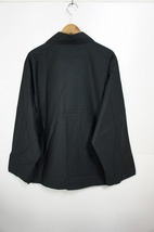 極美品 20AW EXAMPLE エグザンプル GBTG B.D.U SHIRT 長袖 ミリタリー シャツ ジャケット 黒 ブラック サイズL 720M_画像2