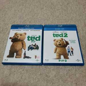洋画　Blu-ray Disc+DVD2枚組　Ted1&2　テッド1&2セット