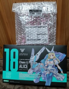 コトブキヤ メガミデバイス 18 カオス アンド プリティ アリス コトブキヤショップ特典付き 未組立品