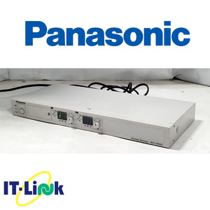 ■Panasonic 800MHz帯ワイヤレスレシーバー（2波用） WX-UR502 /通電確認のみ現状品/送料無料/0601-S