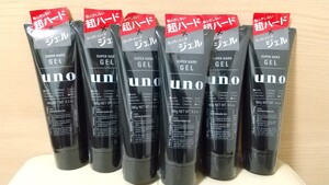 ウーノ スーパーハードジェル 180g×6本