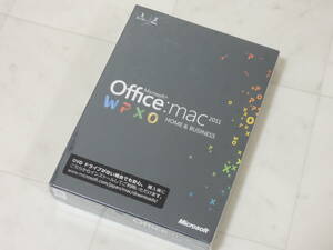 A-02609●新品未開封 Microsoft Office Mac 2011 Home & Business 1ユーザー 2Mac