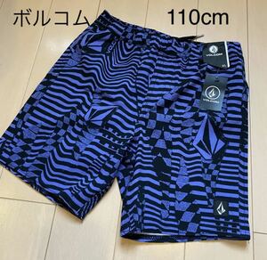  Volcom Kids Junior swimsuit sea bread surf pants pattern 110 shorts QUIKSILVER board shorts 