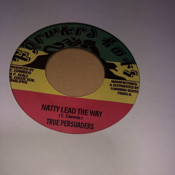 レゲエ 7インチ True Persuaders Natty Lead The Way