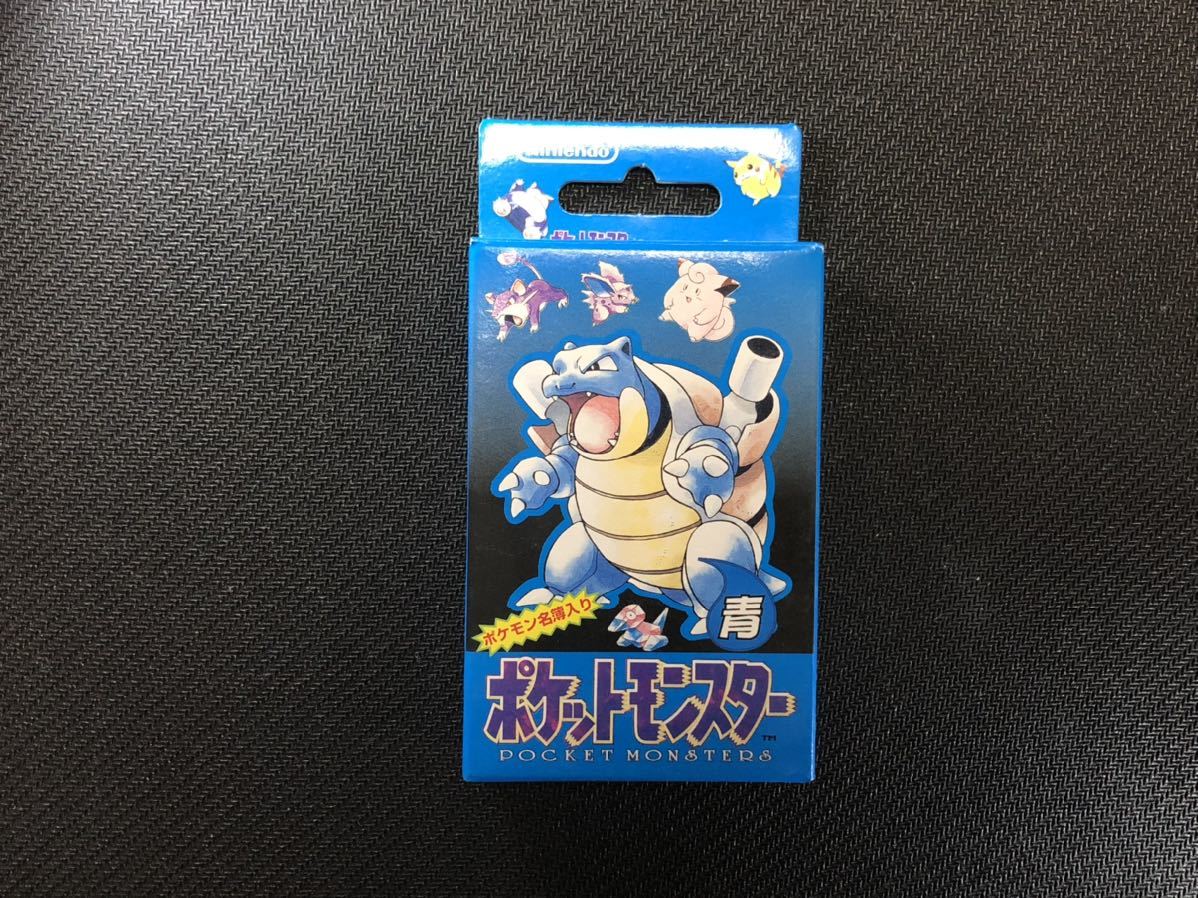有名なブランド 希少 未開封 ポケモントランプ3d 青 キャラクターグッズ V Pravda Ru