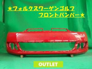 VW ゴルフ ABA-1KCAX FバンパーASSY 5K0 807 221 A 277628