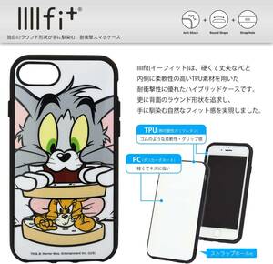  Tom . Jerry i- Fit IIIIfit iPhoneSE( no. 2 generation )/8/7/6s/6 correspondence iphone case iphone smartphone case TMJ-63A new goods Tom&Jerry