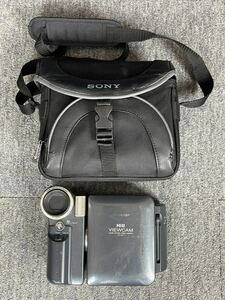  genuine 32 [SHARP/ sharp ]Hi8 VIEWCAM[VL-HL1] liquid crystal attaching 8 millimeter video camera SONY bag attaching 