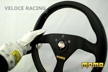 【MOMO/モモ】 ステアリング VELOCE RACING (320mm) ヴェローチェ レーシング [V-2]_画像2