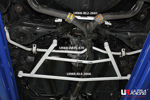 [Ultra Racing] rear member brace Ford Explorer 1FMHK8 11/05-16/12 [RL4-2666]