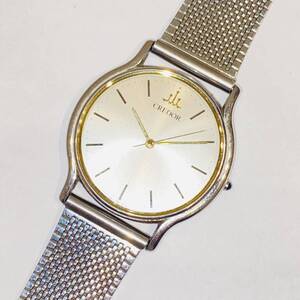 【SEIKO/セイコー】クオーツ CREDOR/クレドール 9571-6000 腕時計 稼動★28875