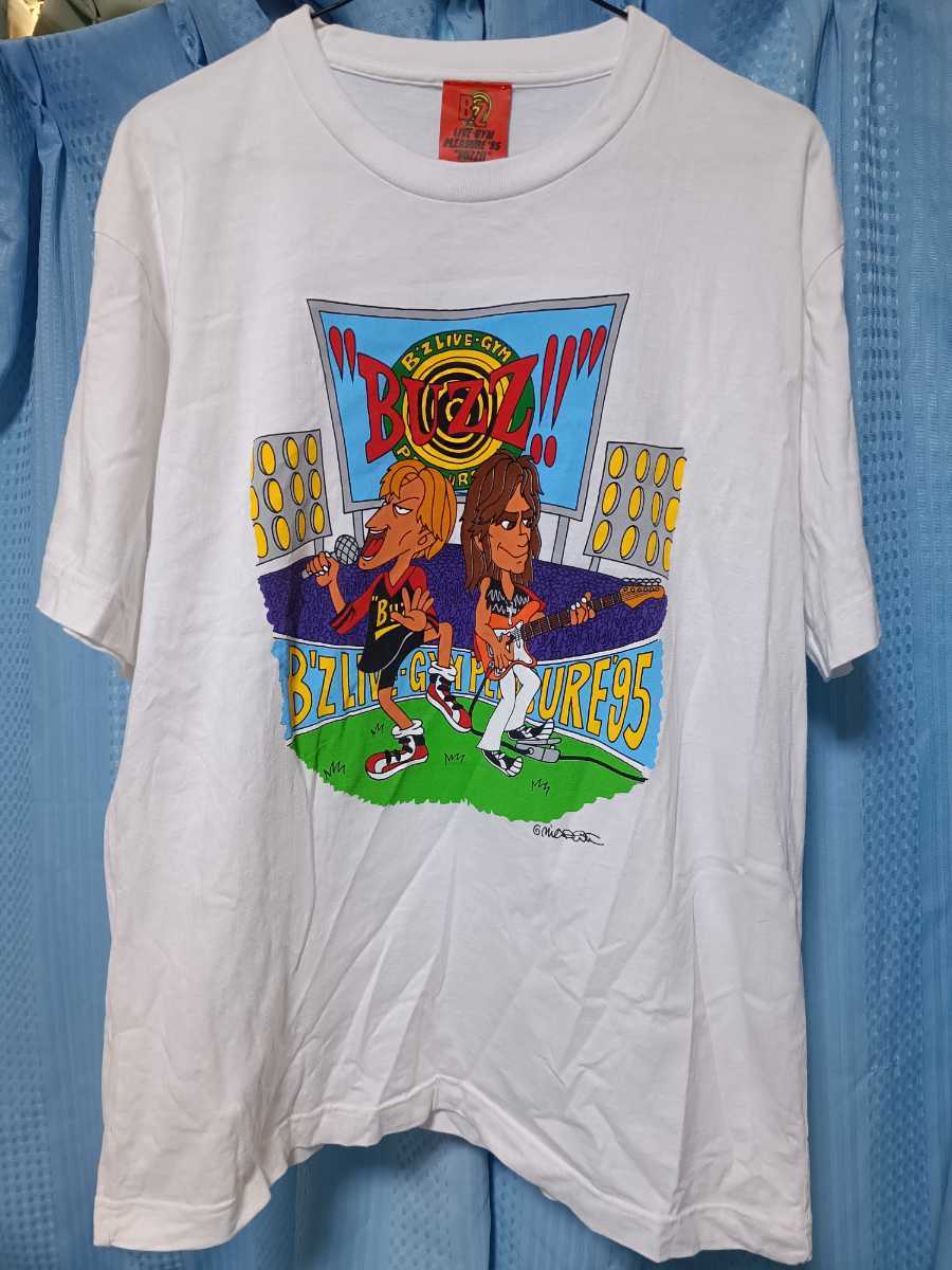 オンラインショップ】 B'z Tシャツ BUZZ LIVE-GYM 1995 初期