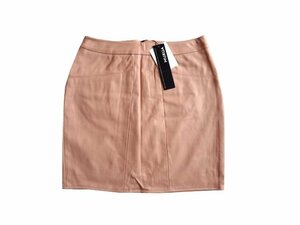  new goods regular price 6300 jpy MURUAm Roo a. leather leather skirt pink Mark baby's bib la-1 Mini diver S