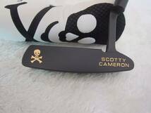 Titleist　タイトリスト　SCOTTY CAMERON　ゴルフ　パター　セレクト　ニューポート2　SELECT　NEWPORT2　ゴールドスカル　34インチ_画像4