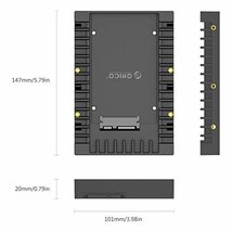 ●● ID2.5-3.5 変換6V-54ORICO 2.5 3.5変換 2.5インチ HDD/SSD 変換マウンタ SATAインター_画像8