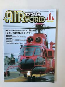 エアワールド　2006年11月　巻頭カラー：Copter’s Field Ⅲ・旋風の荒野 「ロギングは空飛ぶトラックで」　　TM703