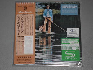 USED★紙ジャケ(SHM-CD)★入手難★1972SSW名盤★ワン・マン・ドッグ★ジェイムス・テイラー