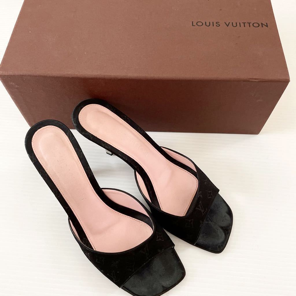 ルイヴィトン LOUIS VUITTON サンダル 36 - モノグラムミニ