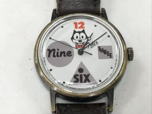 希少 ヴィンテージ Felix the CAT フィリックス 腕時計 レトロ 手巻き 当時もの 動作確認済み