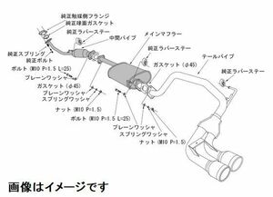 自動車関連業者直送限定 HKS クールスタイル2 マフラー HONDA N-BOX DBA-JF1 S07A TURBO (31028-AH008)