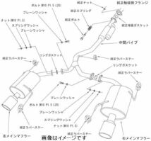 個人宅発送可能 HKS スーパーターボ マフラー SUBARU レガシィツーリングワゴン BP5 EJ20 (TURBO) (31029-AF003)_画像3