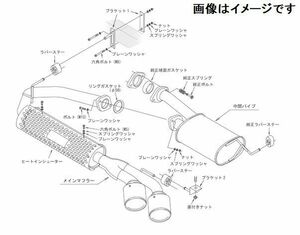 自動車関連業者直送限定 HKS リーガマックス トレイルマスター マフラー SUZUKI ジムニーシエラ 3BA-JB74W K15B (32018-AS006)