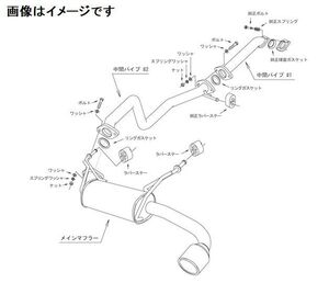 自動車関連業者直送限定 HKS スーパーターボ マフラー SUZUKI ジムニー 3BA-JB64W R06A TURBO (31029-AS004)