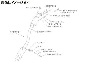 自動車関連業者直送限定 HKS ハイパワー409 マフラー SUZUKI アルトワークス GF-HA22S K6A TURBO (31006-AS008)