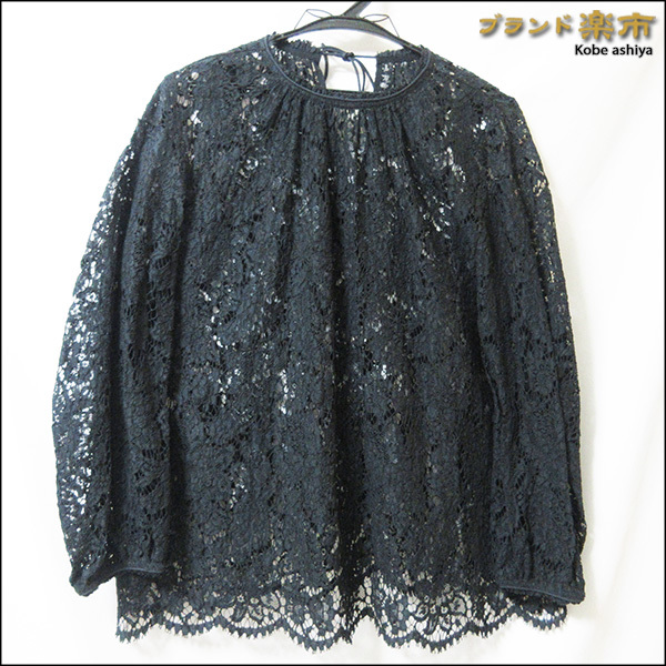 ドゥロワー エンブロイダリー ブラウス 38 トップス レース ピンク ...