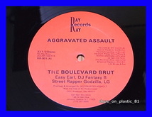 Aggravated Assault / The Boulevard Brut/Easiest The Earl/US Original/5点以上で送料無料、10点以上で10%割引!!!/12'_画像1