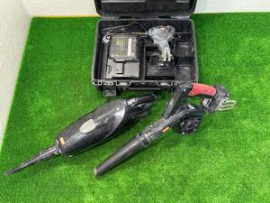 【マックス MAX】14.4V 充電式 まとめてお得セット PJ-ID144 インパクトドライバー/PJ-BL21 ブロア/PJ-HC11 クリーナー