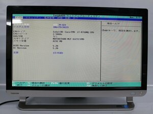  present condition goods one body 21.5 wide Toshiba dynabook D71 PD71TBP-BWA Intel Core i7 processor 4710MQ memory 8GB