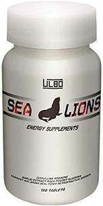 1個 ULBO SEA LIONS シトルリン アルギニン ガラナ マカ 厳選成分10種類高配合 180粒