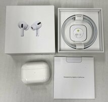 Ic797★Apple/アップル AirPods Pro MWP22J/A ワイヤレスBluetooth イヤホン ヘッドホン エアーポッズ 中古★_画像1