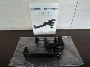 SEELETON セレトン Multi Angle Headphone Hanger クランプ型 マルチアングル ヘッドホンハンガー SMH-1/中古美品