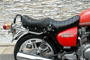 バイク用品 HONDA ホンダ CB250T/CB400T(ホーク) メッキタンデムバー(ゴム巻き)【送料800円】