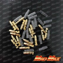 MADMAX 電装品 圧着ギボシ端子(オス) 絶縁スリーブ(20個SET)/結線 コネクタ ターミナル ぎぼし オーディオ【メール便送料200円】_画像1