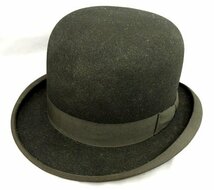 帝国ハット TEIKOKU HAT CO.シルクハット ポーラハット 58cm 昭和レトロ　ビンテージ　レトロ　中古美品　黒_画像1