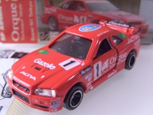 R34スカイライン BP ADVAN GT-R Orque Technique Ideale SUPER N1 TAIKYU 2000