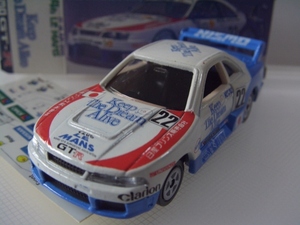 R33スカイライン NISMO GT-R Keep The Dream Alive 17-18JUN1995 24h LE MANS 日本製