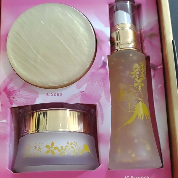 《a-34》定価38,000円!! 金桜3点セット 『GOLD SAKURA J.COSME』 新品・未使用品