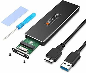 ELUTENG M.2 SSD ケース NGFF/SATA M.2 SSD アダプター USB 3.0 to M.2 SATA ア